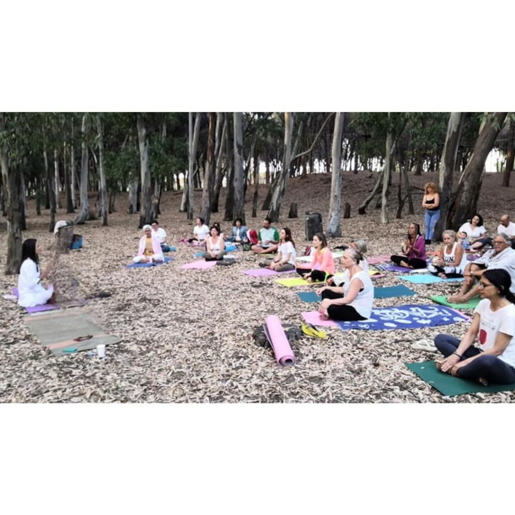 yoga e natura